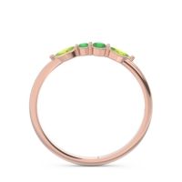 Petite Modern Marquise Pave Mukta Ring