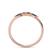 Petite Modern Marquise Pave Mukta Ring