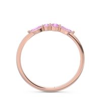 Petite Modern Marquise Pave Mukta Ring