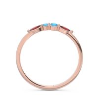 Petite Modern Marquise Pave Mukta Ring