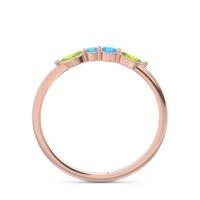 Petite Modern Marquise Pave Mukta Ring