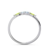Petite Modern Marquise Pave Mukta Ring