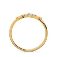 Petite Modern Marquise Pave Mukta Ring