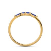 Petite Modern Marquise Pave Mukta Ring