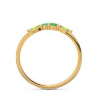 Petite Modern Marquise Pave Mukta Ring