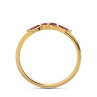 Petite Modern Marquise Pave Mukta Ring