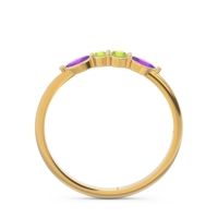 Petite Modern Marquise Pave Mukta Ring