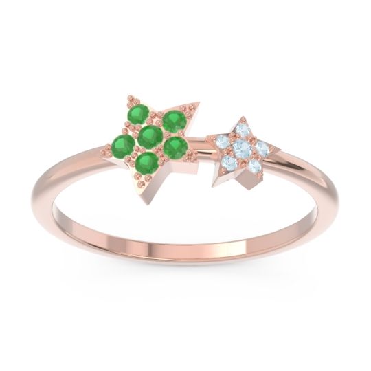 Petite Modern Pave Milati Ring