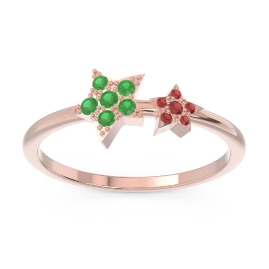 Petite Modern Pave Milati Ring