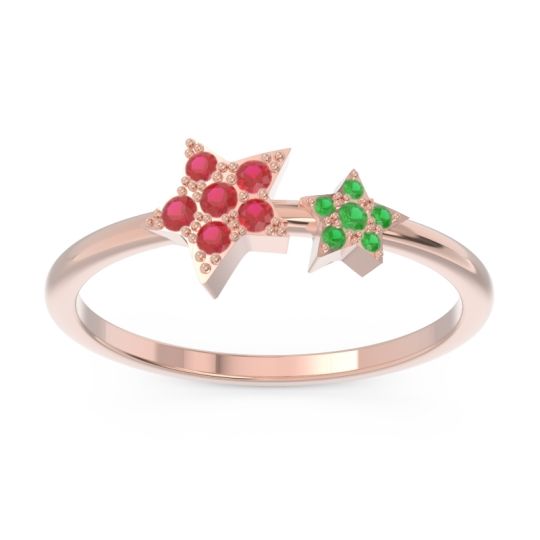 Petite Modern Pave Milati Ring