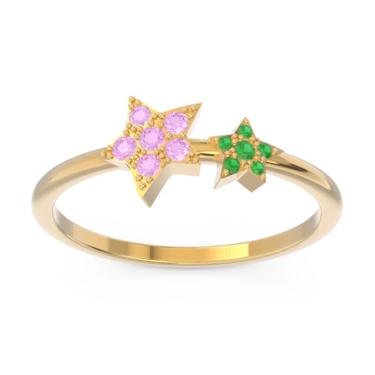 Petite Modern Pave Milati Ring