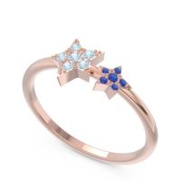 Petite Modern Pave Milati Ring