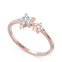 Petite Modern Pave Milati Ring