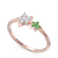 Petite Modern Pave Milati Ring