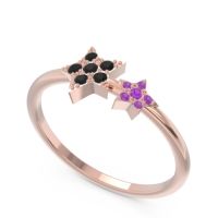 Petite Modern Pave Milati Ring