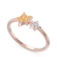 Petite Modern Pave Milati Ring
