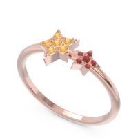 Petite Modern Pave Milati Ring