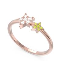 Petite Modern Pave Milati Ring