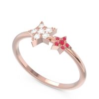 Petite Modern Pave Milati Ring