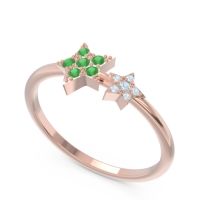 Petite Modern Pave Milati Ring