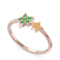 Petite Modern Pave Milati Ring