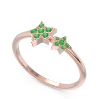 Petite Modern Pave Milati Ring