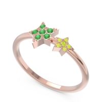 Petite Modern Pave Milati Ring