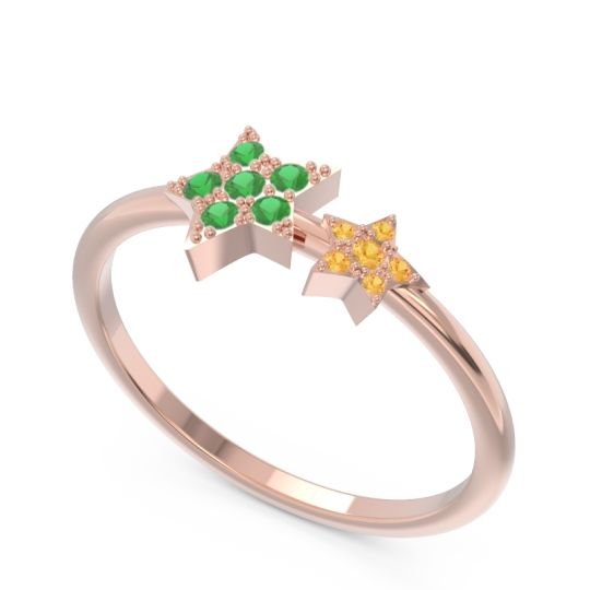 Petite Modern Pave Milati Ring