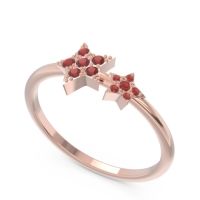 Petite Modern Pave Milati Ring