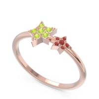 Petite Modern Pave Milati Ring