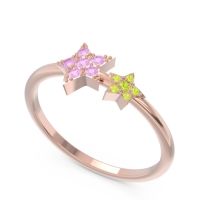 Petite Modern Pave Milati Ring