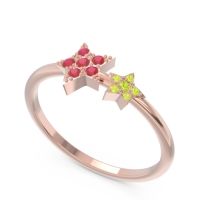 Petite Modern Pave Milati Ring