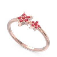 Petite Modern Pave Milati Ring