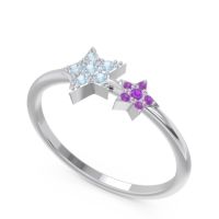 Petite Modern Pave Milati Ring