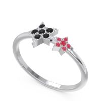 Petite Modern Pave Milati Ring