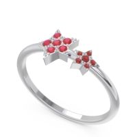 Petite Modern Pave Milati Ring