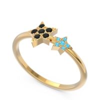 Petite Modern Pave Milati Ring