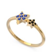 Petite Modern Pave Milati Ring