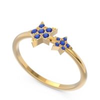 Petite Modern Pave Milati Ring