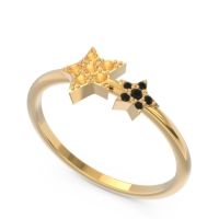 Petite Modern Pave Milati Ring