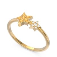 Petite Modern Pave Milati Ring