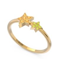 Petite Modern Pave Milati Ring