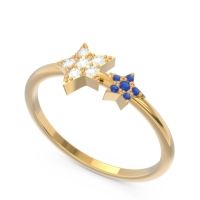 Petite Modern Pave Milati Ring