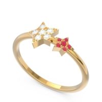 Petite Modern Pave Milati Ring