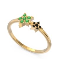 Petite Modern Pave Milati Ring