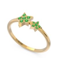 Petite Modern Pave Milati Ring