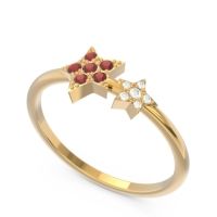 Petite Modern Pave Milati Ring