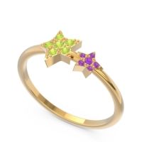 Petite Modern Pave Milati Ring