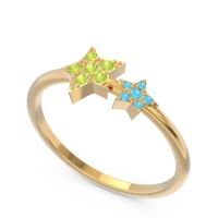 Petite Modern Pave Milati Ring