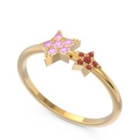 Petite Modern Pave Milati Ring